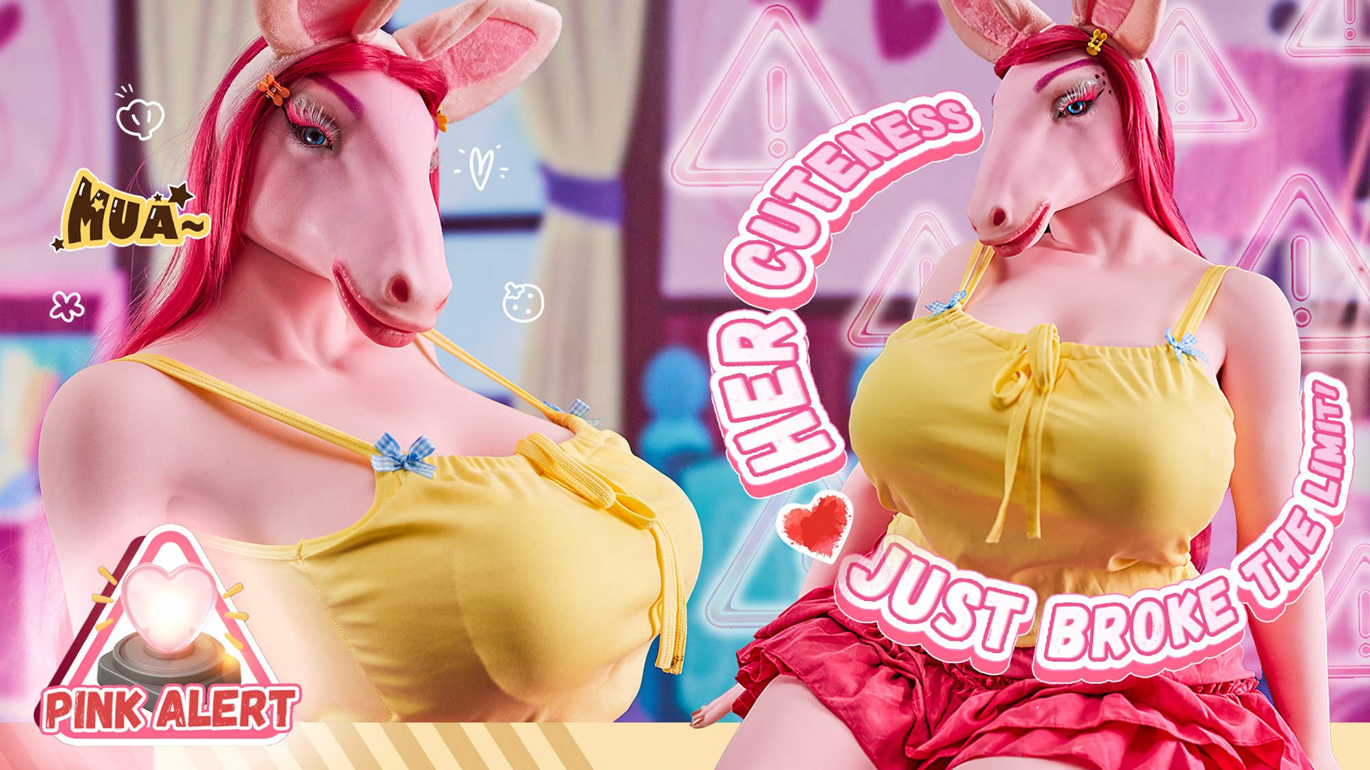 Banner-FD141cm Monie(Pink)